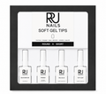 Round Soft Gel Tips Nail Kit ( EXTRA SHORT)