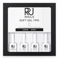 Coffin Soft Gel Tips Nail Kit ( SHORT )
