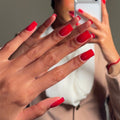 Square Soft Gel Tips Nail Kit ( SHORT)