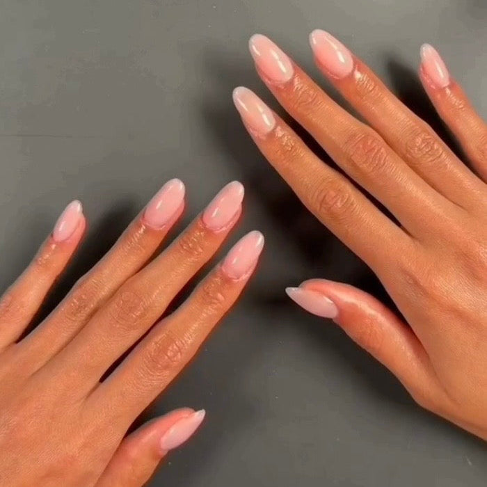 Round Soft Gel Tips Nail Kit ( SHORT)