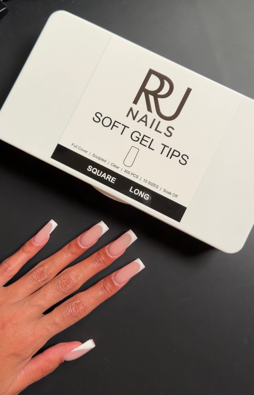 Square Long Soft Gel Extension Nail Kit