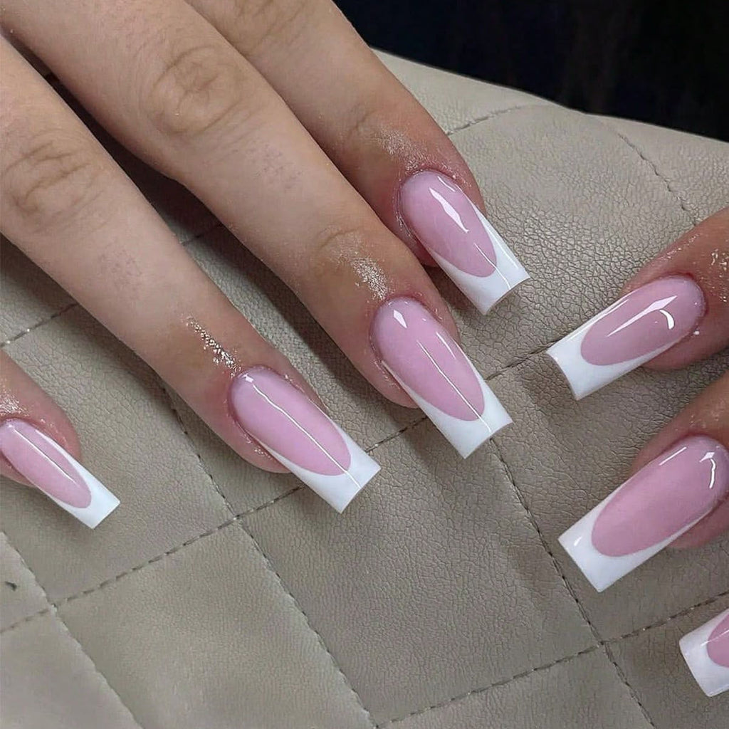 Square Soft Gel Tips Nail Kit ( MEDIUM)