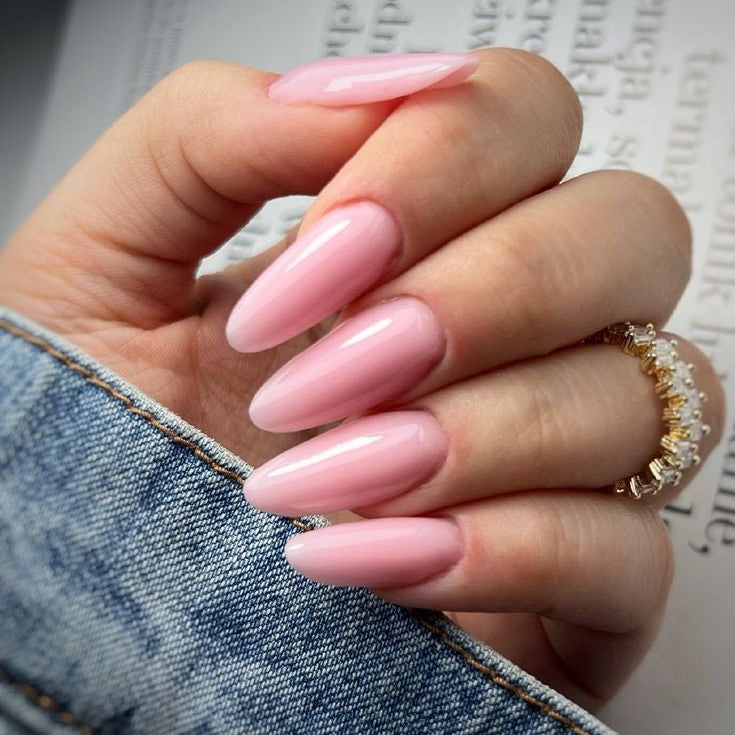 Round Soft Gel Tips Nail Kit ( MEDIUM)