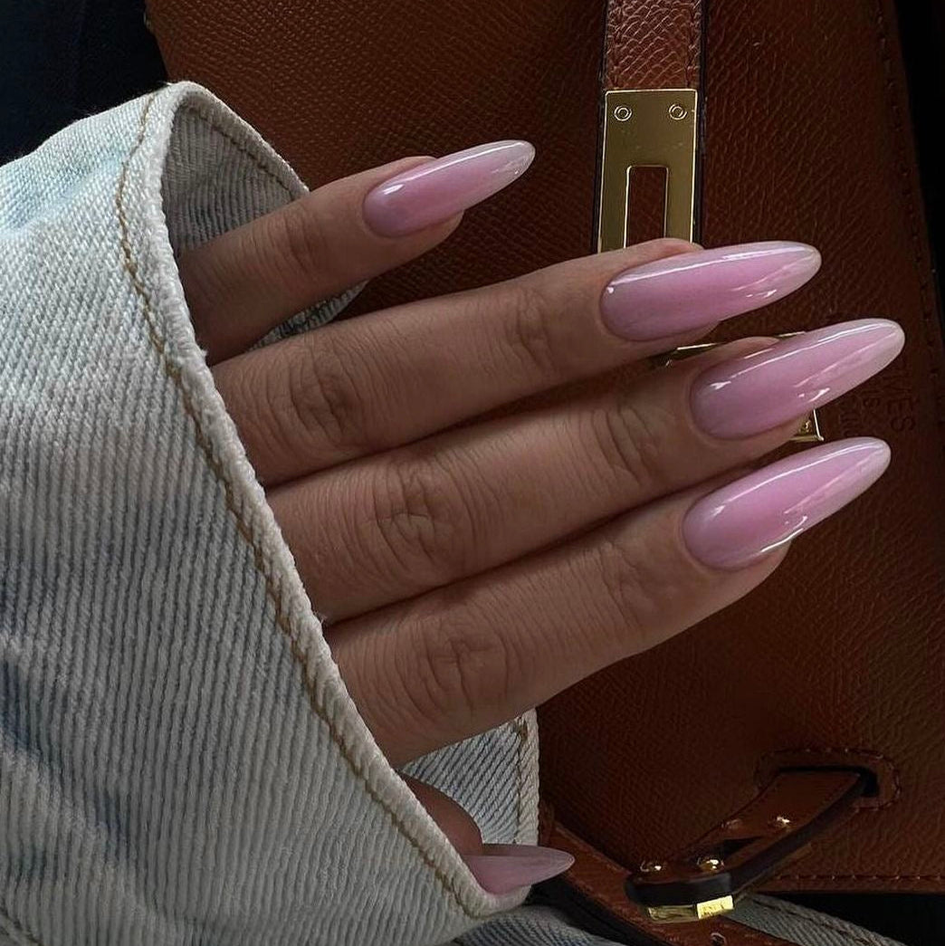 Round Soft Gel Tips Nail Kit ( LONG)